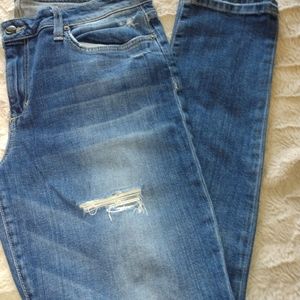 Joejo jeans sz 32 distressed straight leg jeans.